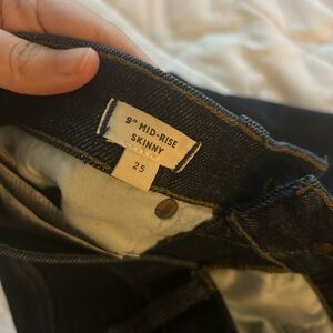 Madewell Dark Blue Denim Jeans